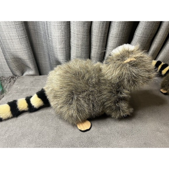 Raccoon Plush Mama Baby Smithsonians Backyard Soundprints Stuffed Animal Toy Lot - Picture 11 of 16